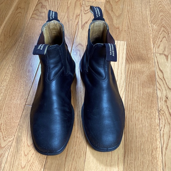 Blundstone Shoes - Blundstone Chiseltoe 068 Black Leather Boots